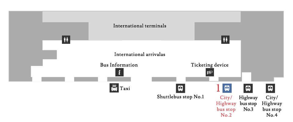 Limousine bus Fukuoka airport line