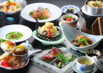 Day-trip course meal JPY 4,000